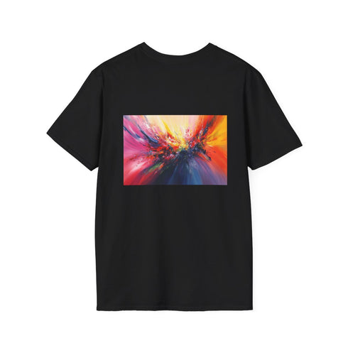 Color Explosion Abstract Tee