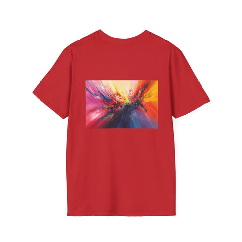 Color Explosion Abstract Tee
