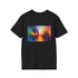 Color Explosion Tee: Abstract Burst