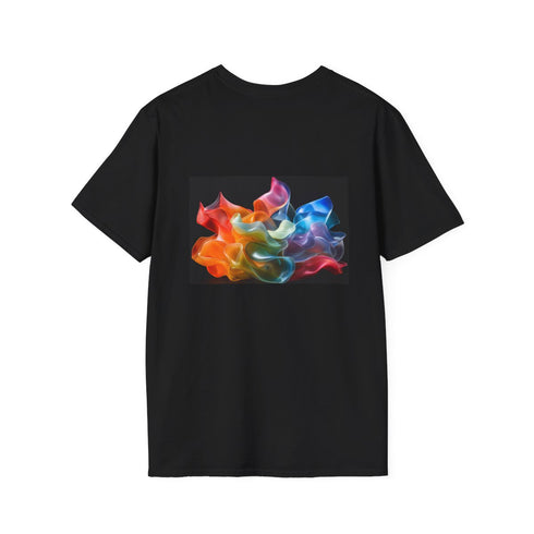 Colorful Abstract Fluid Shapes T-Shirt
