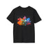 Colorful Abstract Fluid Shapes T-Shirt