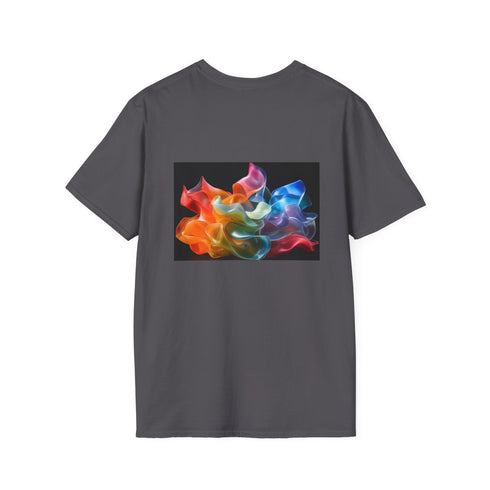 Colorful Abstract Fluid Shapes T-Shirt