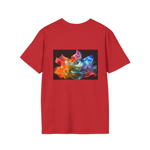 Colorful Abstract Fluid Shapes T-Shirt