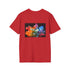 Colorful Abstract Fluid Shapes T-Shirt