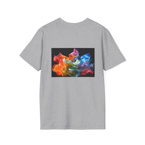 Colorful Abstract Fluid Shapes T-Shirt