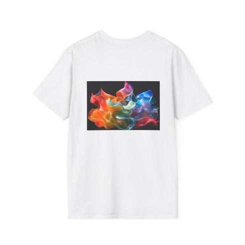 Colorful Abstract Fluid Shapes T-Shirt