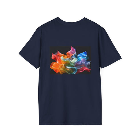 Colorful Abstract Fluid Shapes T-Shirt