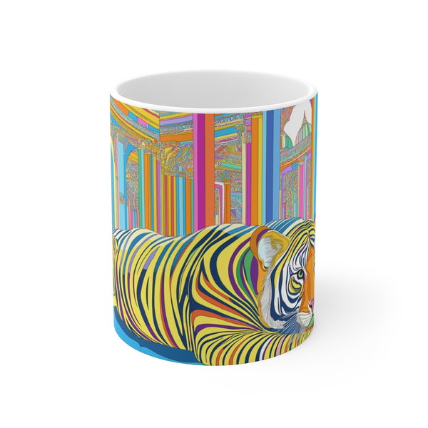 "Colorful Hindu Sanctuary Coffee Mug"