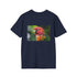 Colorful Parrot Fractal Feather T-Shirt