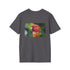 Colorful Parrot Fractal Feather T-Shirt