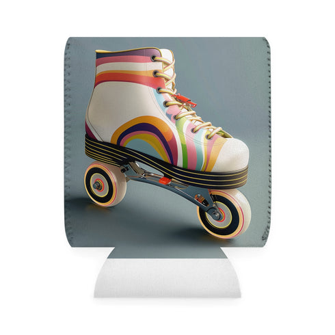 Colorful Retro Roller Skate Cooler