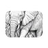 Colouring Pictures for an Adult Co Luxury Memory Foam Bath Mat - Top View