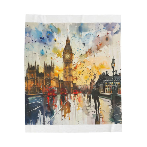 "Comfy Cozy Big Plush Blanket"