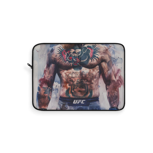"Connor McGregor UFC Watercolor Laptop Sleeve: Official Merch"