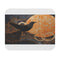Copper & Black Watercolor Mouse Pad