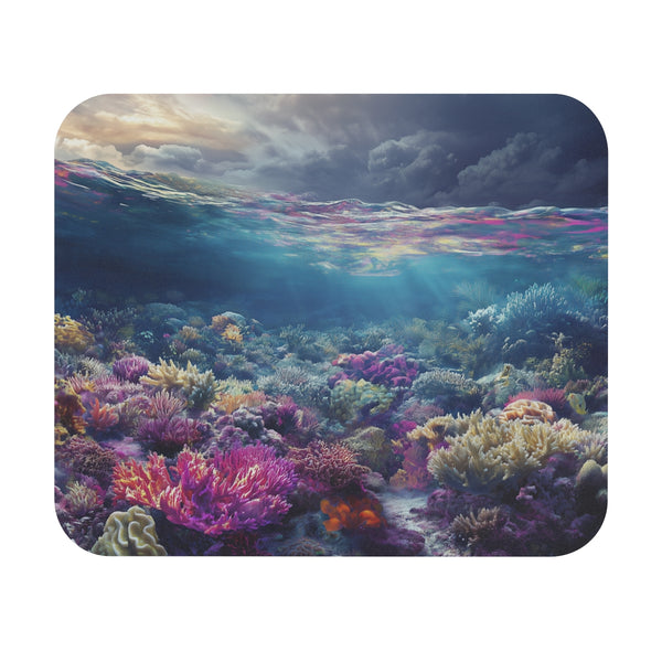 Coral Reef Ombre Mouse Pad