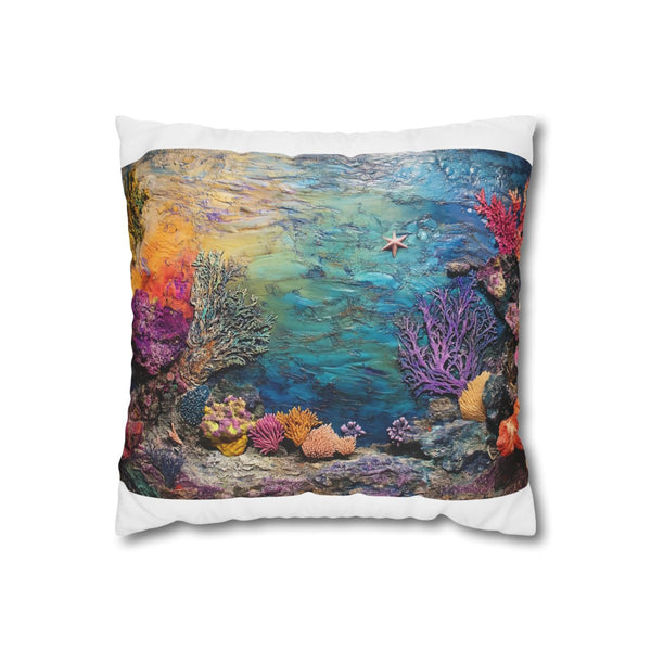 "Coral Reef Transformation Pillowcase"