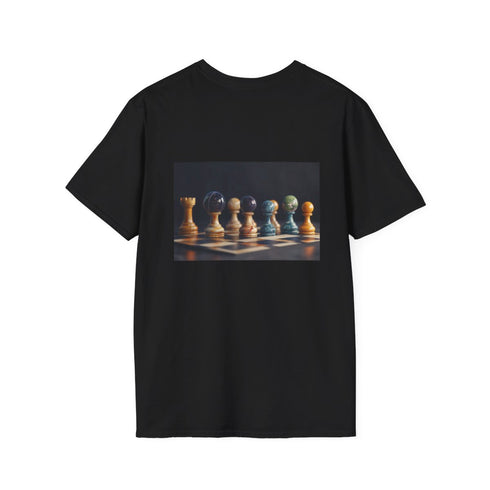 Cosmic Chessboard Planetary Pieces Tee