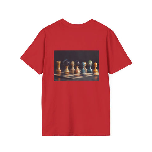 Cosmic Chessboard Planetary Pieces Tee