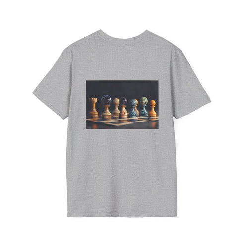 Cosmic Chessboard Planetary Pieces Tee