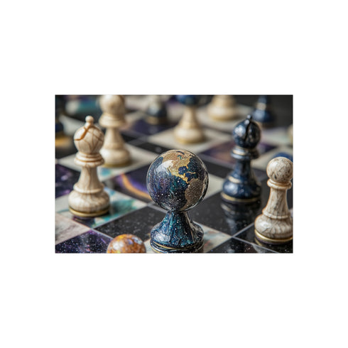 Cosmic Chessboard Planetary Pieces Unveiled