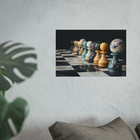 Cosmic Chessboard: Planets as Pieces