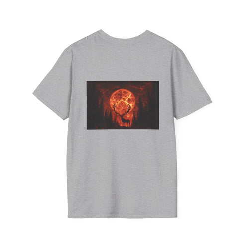 Cosmic Deer Lava Antlers T-Shirt