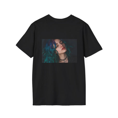 Cosmic Hair Mysterious Woman Tee