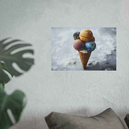 Cosmic Ice Cream Cone Galaxies