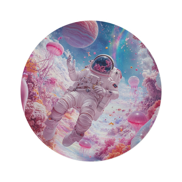 "Cosmic Jelly Sea Rug"