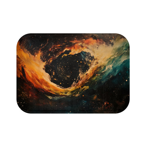 Cosmic Jellyfish Bath Mat Design