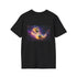 Cosmic Nebula Hourglass T-Shirt Design