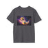 Cosmic Nebula Hourglass T-Shirt Design