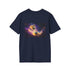 Cosmic Nebula Hourglass T-Shirt Design