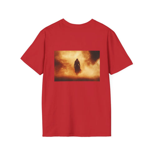 Cosmic Sandstorm Warrior T-shirt Design