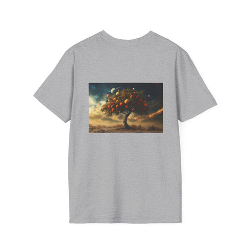 Cosmic Tree Planets Fruit T-shirt