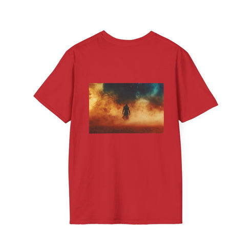 Cosmic Warrior in Sandstorm T-Shirt