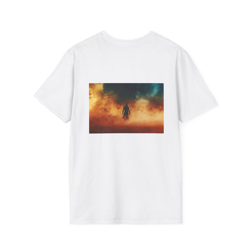 Cosmic Warrior in Sandstorm T-Shirt
