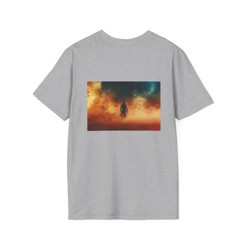 Cosmic Warrior in Sandstorm T-Shirt