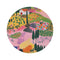 "Country Charm Round Rug"