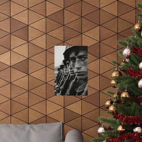 Courageous Youth Combat Training Poster 12x18 Matte Paper Home Decor