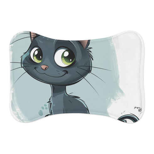 "Cozy Cartoon Cat Pet Mat"