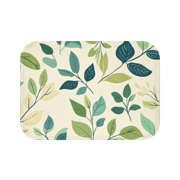 "Cozy Comfort Patterned Bath Mat"