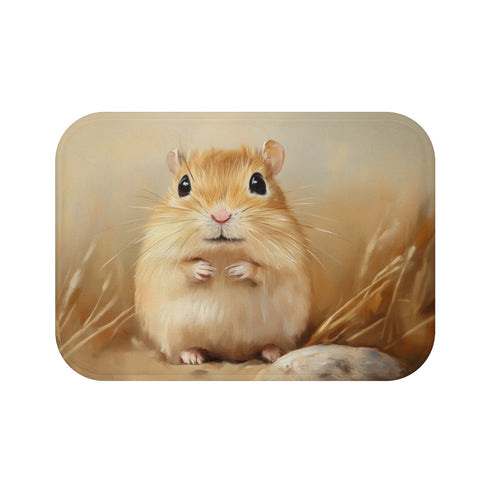 "Cozy Critter Bath Mat"
