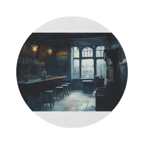 "Cozy English Pub-Inspired Rug"