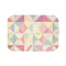 "Cozy Geometrics Bath Mat"