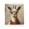 "Cozy Hipster Llama Blanket: Glasses Included!"