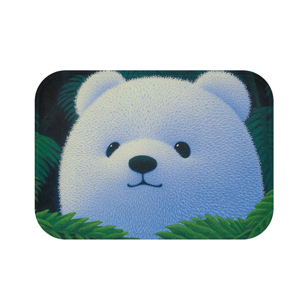 "Cozy Panda Forest Bath Mat"