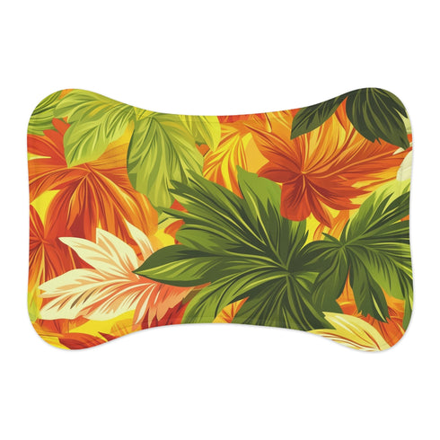 "Cozy Paw-Patterned Pet Mat"