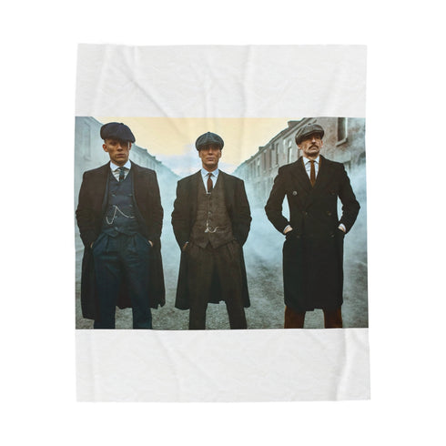 "Cozy Peak Blinders Blanket: Embrace Vintage Style"